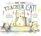 Here Comes Teacher Cat